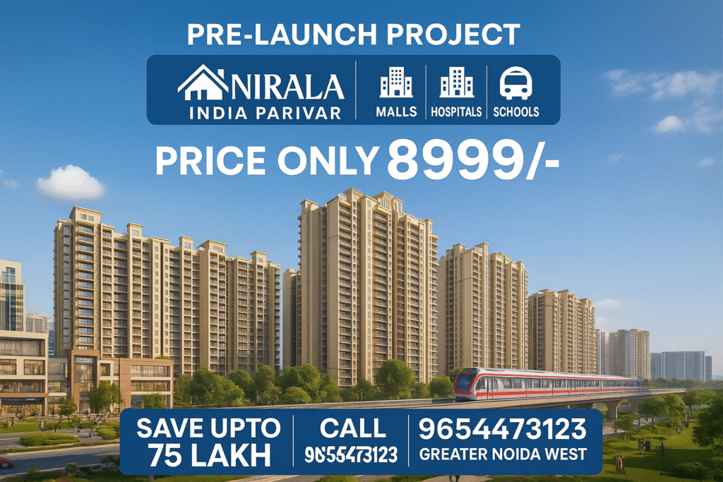 Nirala Grand 3 Bhk New Launch
